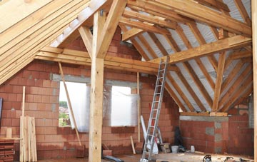 Creech Bottom attic trusses